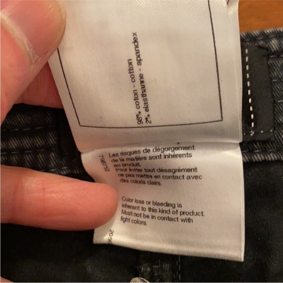 🥳 Today!!! Purchase Chanel dark gray factory distressed jeans. - Picture 8 of 11